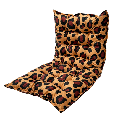 Quilted Kids' Floor Cushion | Play & Relaxation Mat | Leopard | 3 Sizes Available