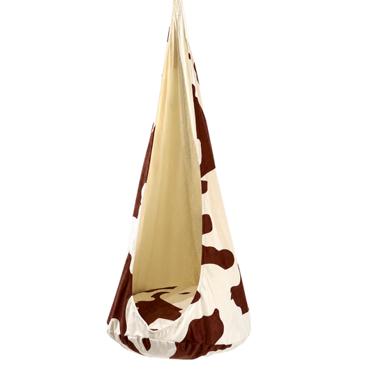 Kids' Cozy Cocoon Swing | Cow Collection