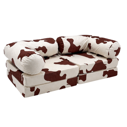 HoneyHug Soft Modular Sofa for Children – Cow