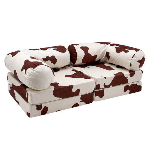 HoneyHug Soft Modular Sofa for Children – Cow