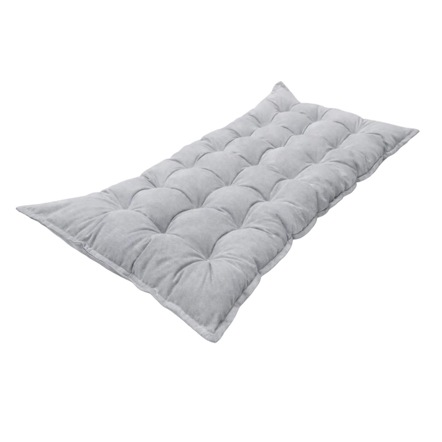 Quilted Kids' Floor Cushion | Play & Relaxation Mat | Blue | 3 Sizes Available