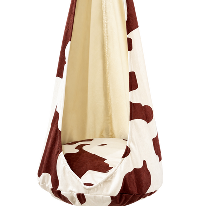 Kids' Cozy Cocoon Swing | Cow Collection