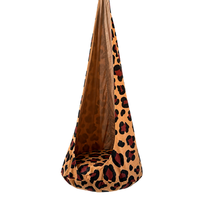 Kids' Cozy Cocoon Swing | Leopard Collection