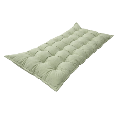 Quilted Kids' Floor Cushion | Play & Relaxation Mat | Green | 3 Sizes Available