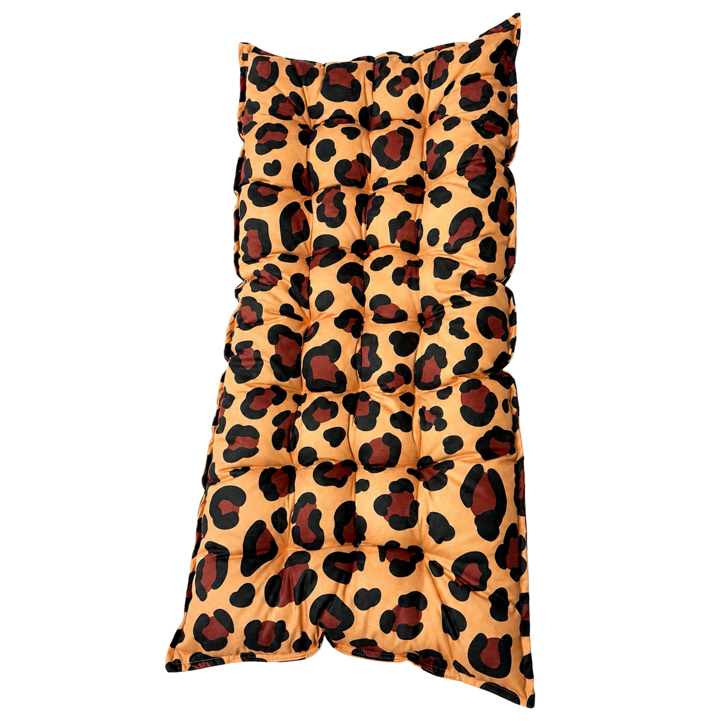 Quilted Kids' Floor Cushion | Play & Relaxation Mat | Leopard | 3 Sizes Available