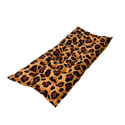 Quilted Kids' Floor Cushion | Play & Relaxation Mat | Leopard | 3 Sizes Available
