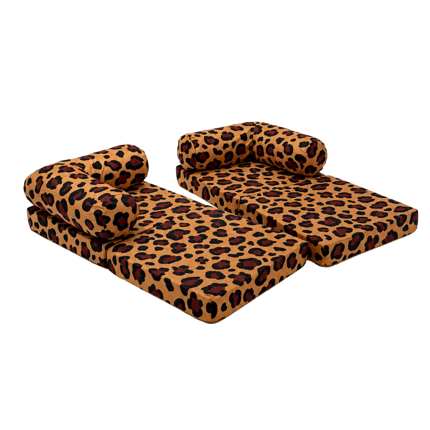 HoneyHug Soft Modular Sofa for Children – Leopard