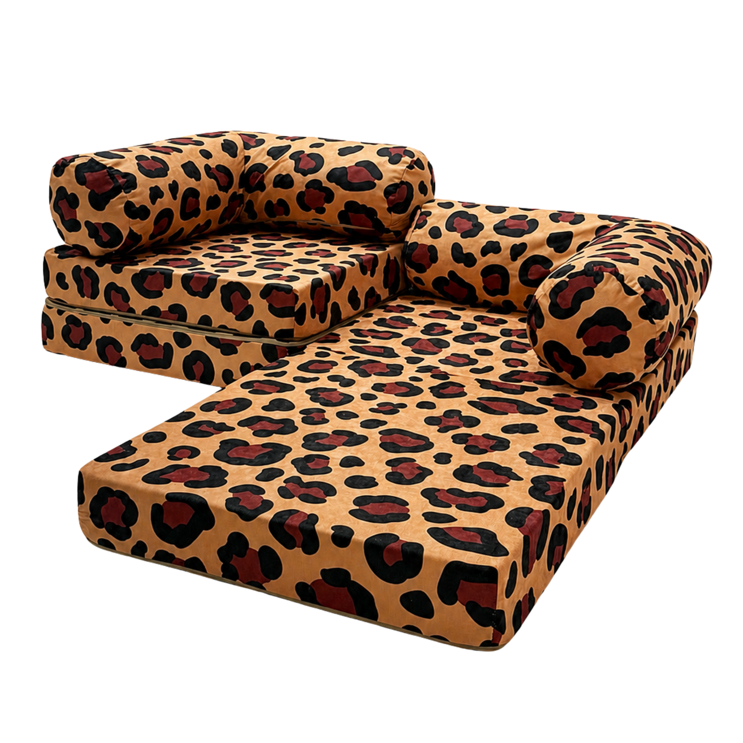 HoneyHug Soft Modular Sofa for Children – Leopard