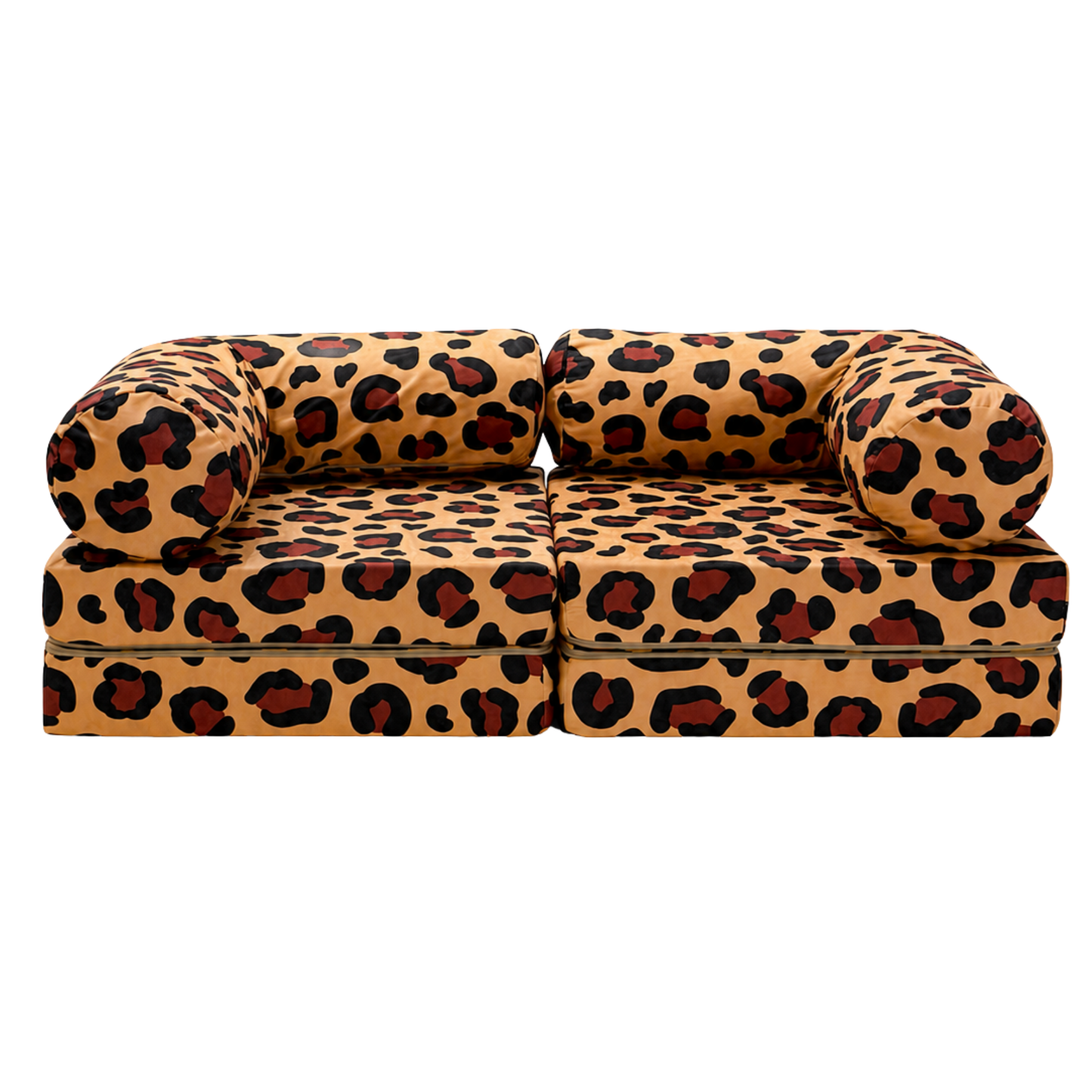 HoneyHug Soft Modular Sofa for Children – Leopard