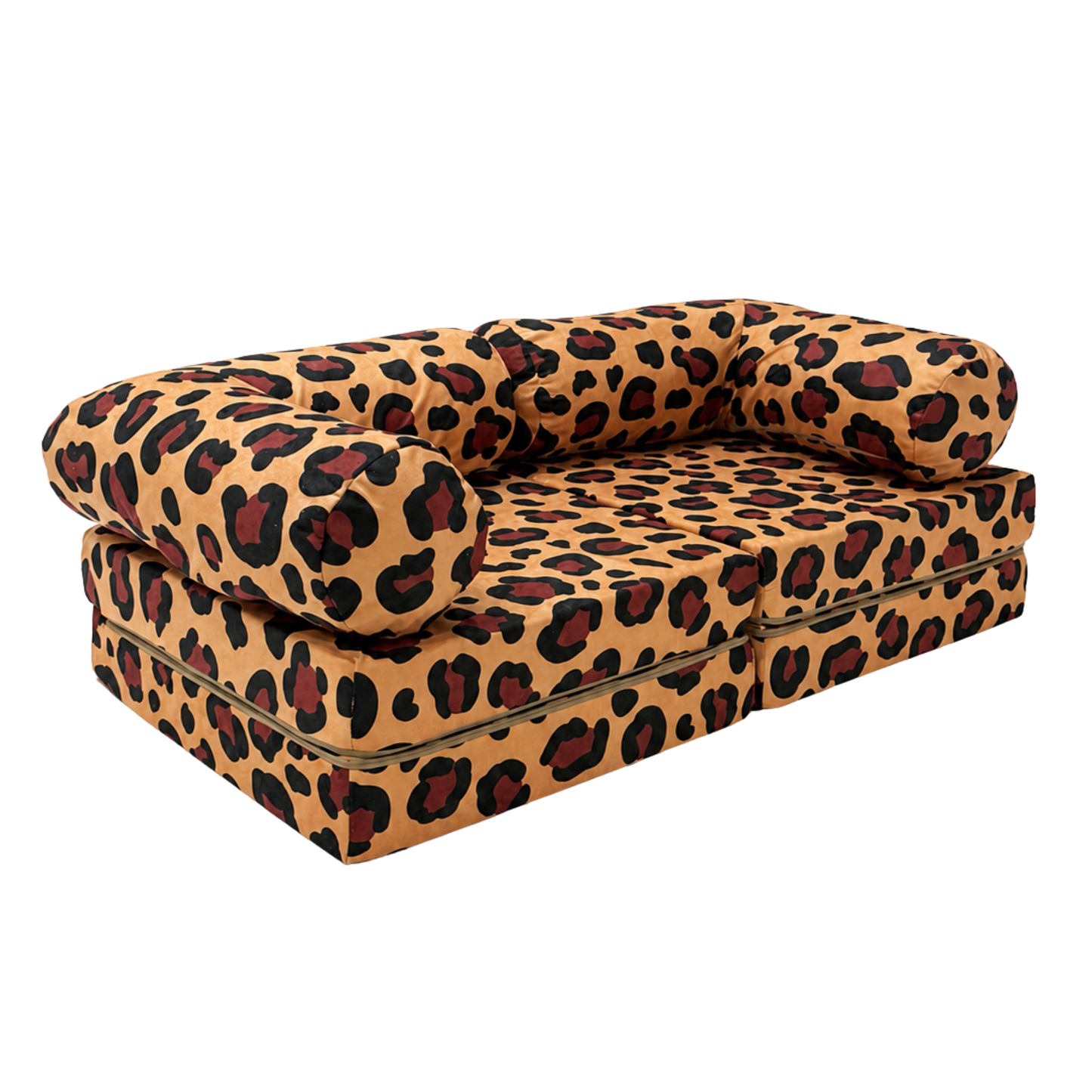 HoneyHug Soft Modular Sofa for Children – Leopard