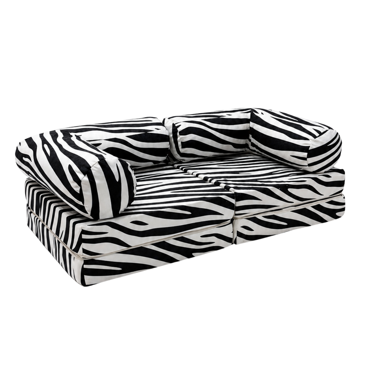 HoneyHug Soft Modular Sofa for Children – Zebra