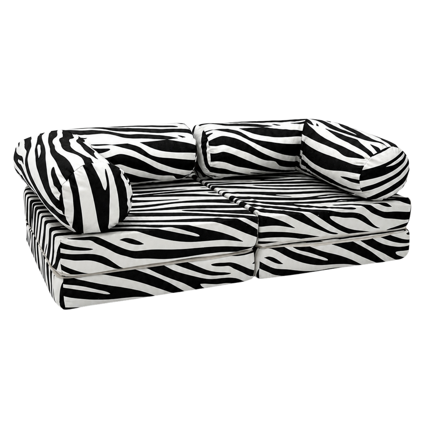 HoneyHug Soft Modular Sofa for Children – Zebra
