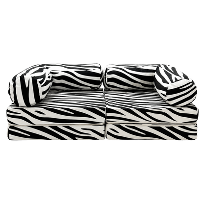 HoneyHug Soft Modular Sofa for Children – Zebra