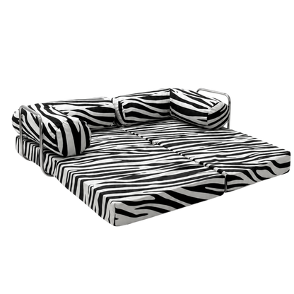 HoneyHug Soft Modular Sofa for Children – Zebra