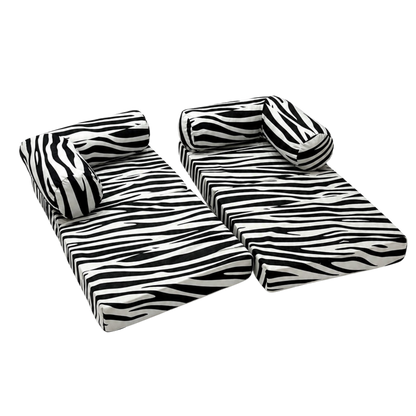 HoneyHug Soft Modular Sofa for Children – Zebra