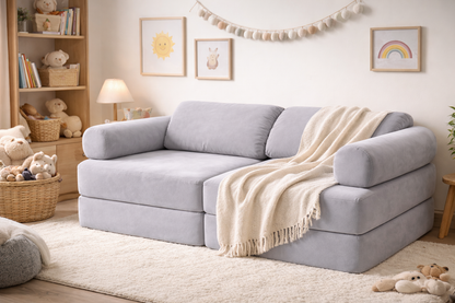 Modular Sofa for Children Blue