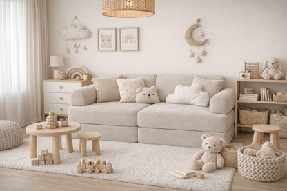 Modular Sofa for Children Gray